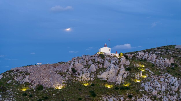 Foto isla de leros, grecia, dodecanés