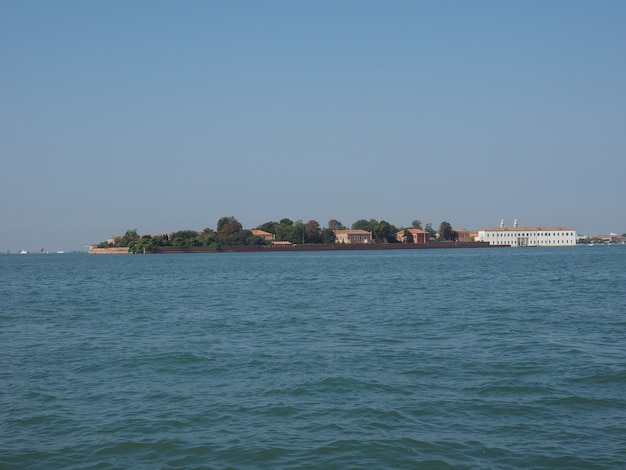 Isla de San Servolo en Venecia