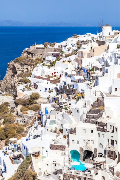 Foto isla de santorini, grecia