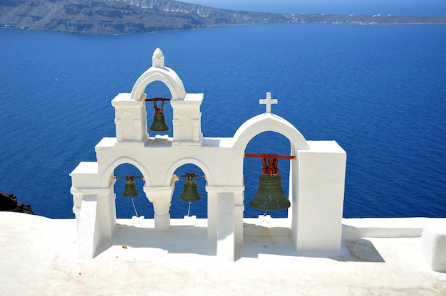 Isla de santorini en grecia