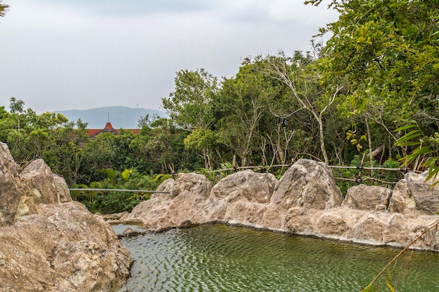 Isla de la selva china de Hainan