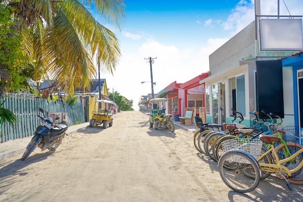 Isla tropical Holbox en Quintana Roo México