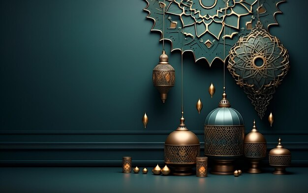 Islamic__luxury_pattern_background