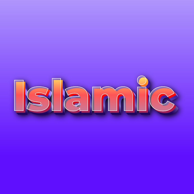 IslamicText-Effekt JPG-Farbverlauf lila Hintergrundkartenfoto