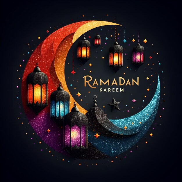 Foto islamische tapeten für den ramadan