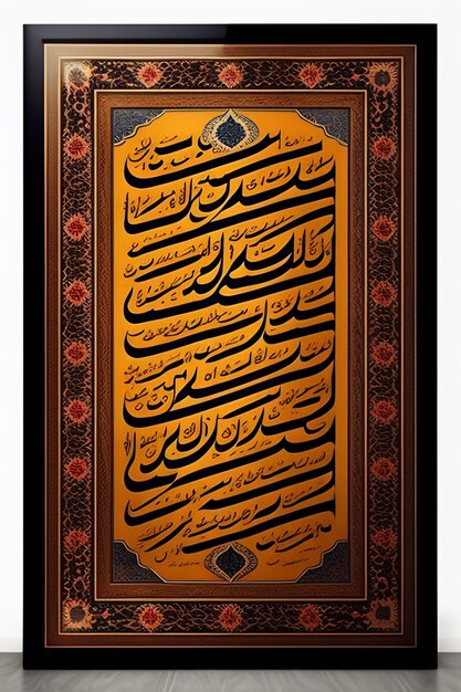Islamisches Kalligraphiedesign