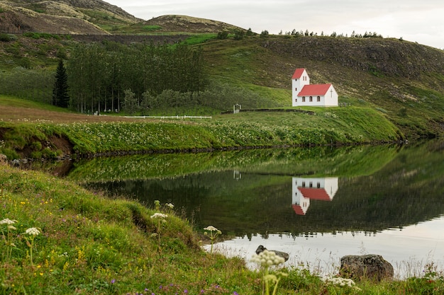 Island Landschaft der schönen Ebenen