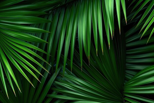 Island Retreat dekorative Palme Textur Natur Hintergrund