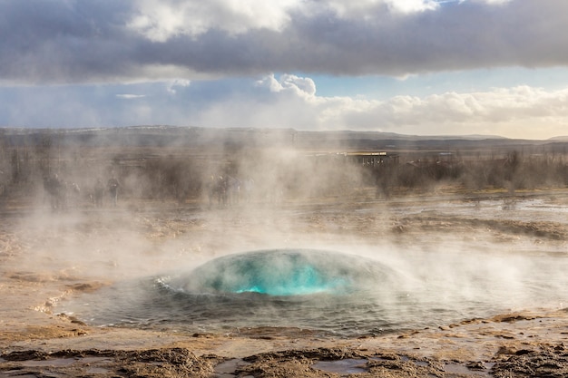 Island strokkur geysir