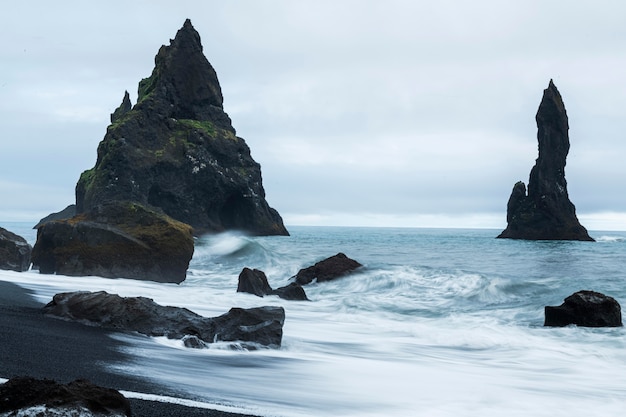 Foto islandia paisaje de hermoso paisaje acuático