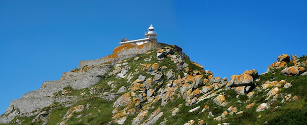 Islas Cies Islands Leuchtturm Faro Cies in Vigo