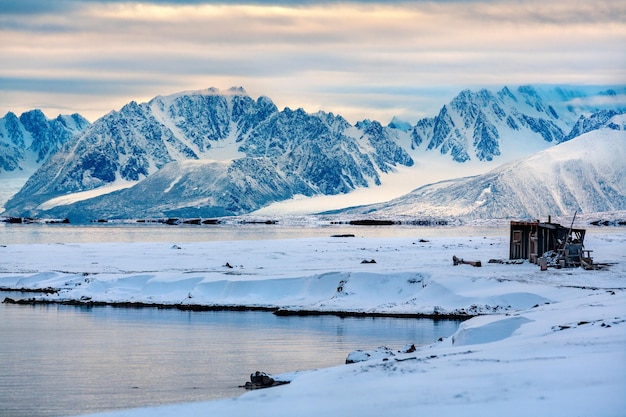 Islas Raudfjord Svalbard en el alto Ártico