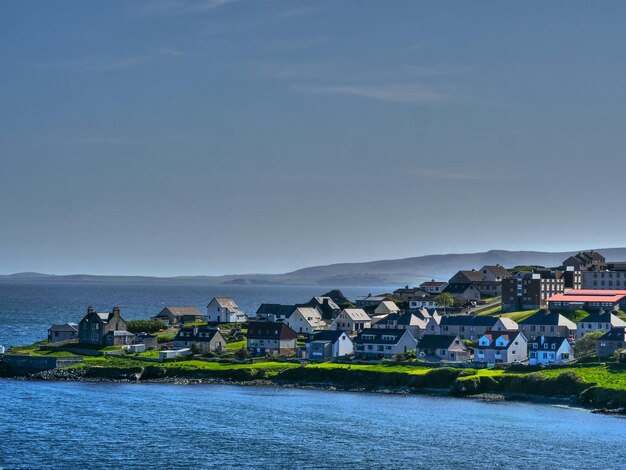 Foto las islas shetland.