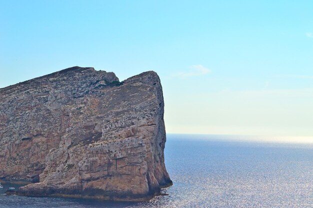 Isola Piana en el paisaje marino de Capo Caccia