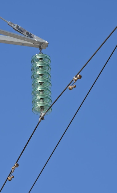 Isoladores de linhas de energia