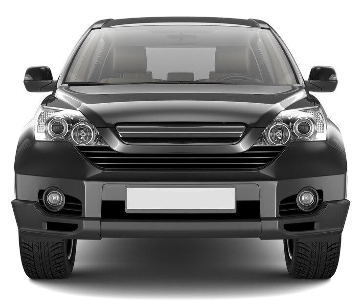 Isolierte 3D-Rendering von Pickup Truck