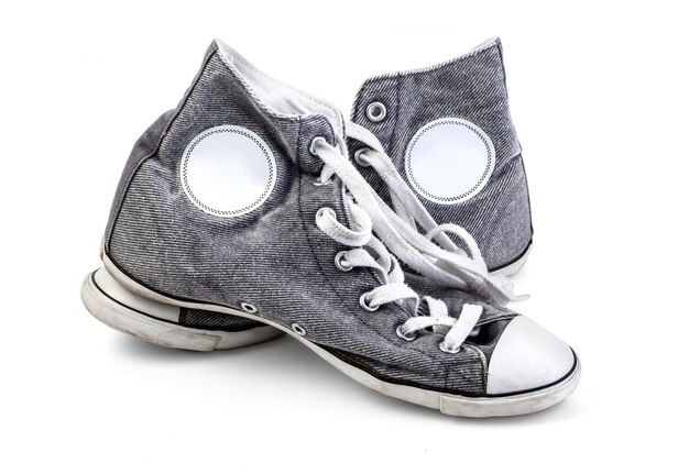 Isolierte Converse-Schuhe