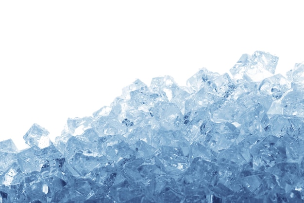 Isolierte Eiswürfel