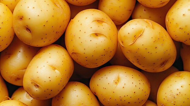 Isolierte Kartoffeln Generative KI