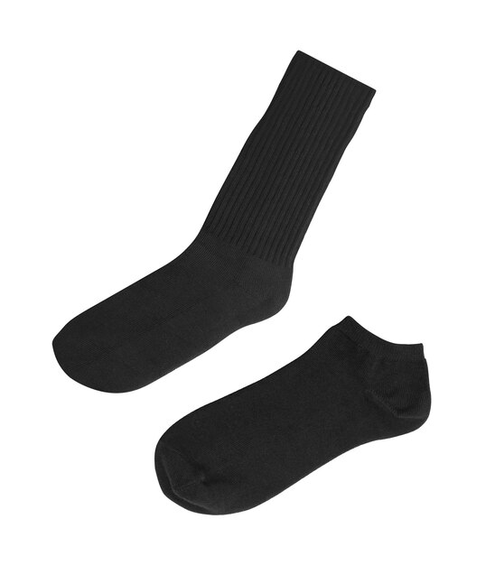 Isolierte Socken auf weißem Hintergrund