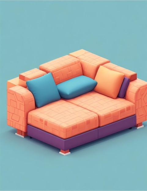 isometrische Sofa