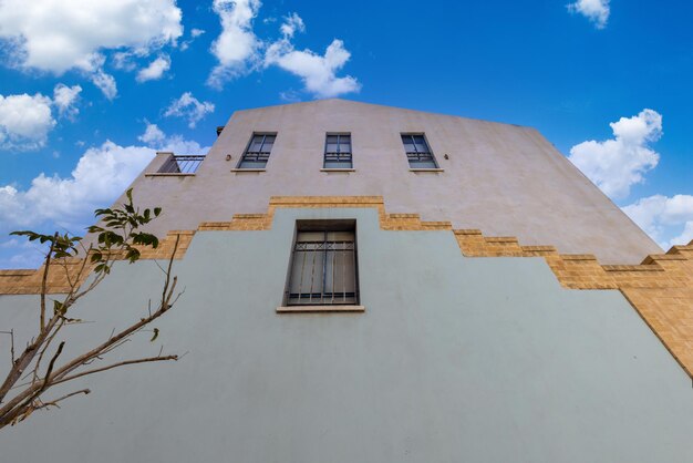 Israel Tel Aviv bairro histórico neve tzedek com galerias de arte boutiques e casas antigas