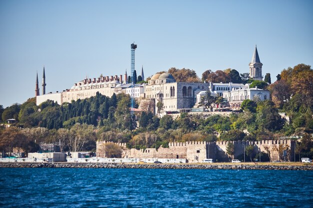 Istambul, Turquia - 11 de outubro de 2019: Palácio de Topkapi em Istambul, Turquia