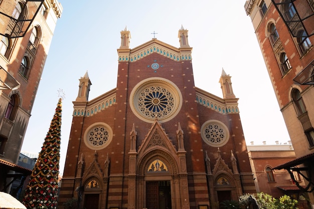 Istanbultürkei januar st. anthony kirche oder bazilikasi