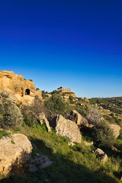 Itália Sicília Agrigento Templos Gregos Vale Juno Templo 420 aC