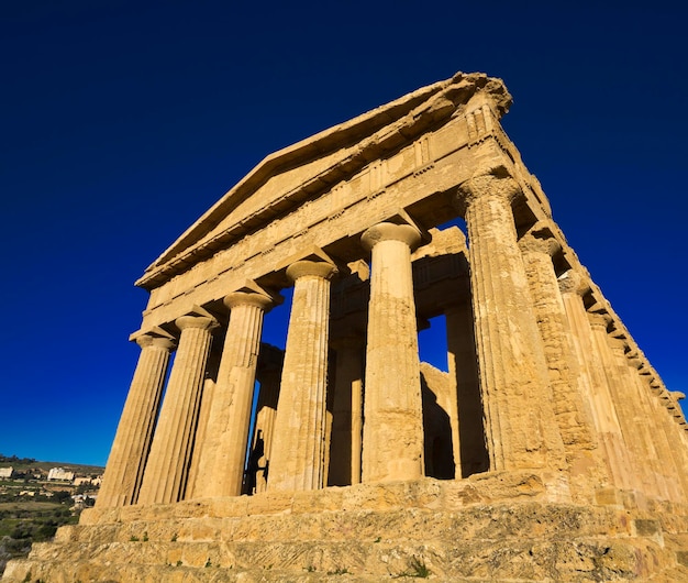 Italia Sicilia Agrigento Templos griegos Valle El Templo de la Concordia 440 aC