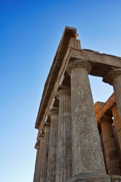 Italia Sicilia Agrigento Templos griegos Valle El Templo de la Concordia 440 aC