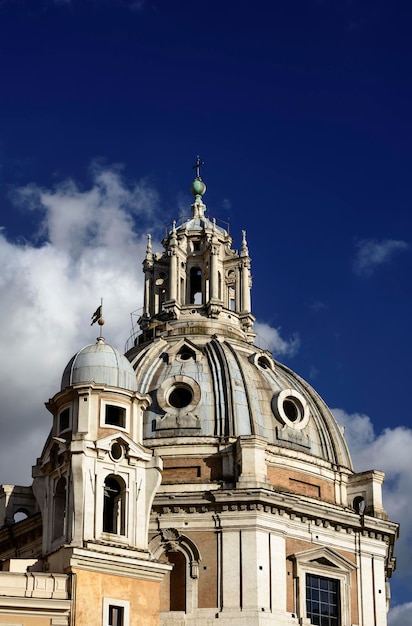 Italien, Rom, Forum Romanum, Blick auf die Kirche Santissimo Nome di Maria al Foro