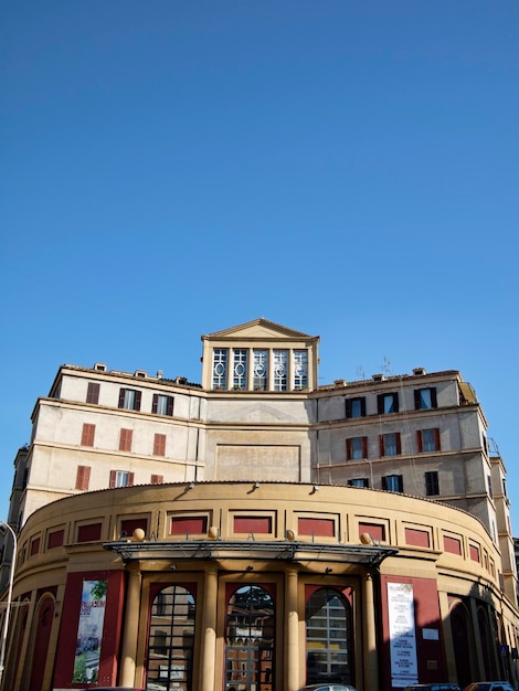 Italien Rom Garbatella Palladium Theaterfassade