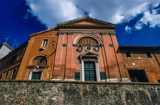 Italien, Rom, kleine alte Kirche