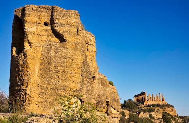 Italien Sizilien Agrigento Griechische Tempel Tal Juno-Tempel 420 v