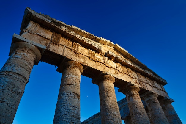 Italien, Sizilien, Segesta, griechischer Tempel