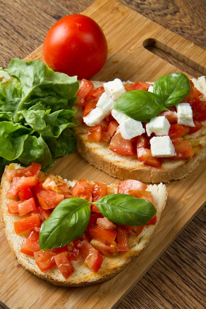 Italienische Bruschetta