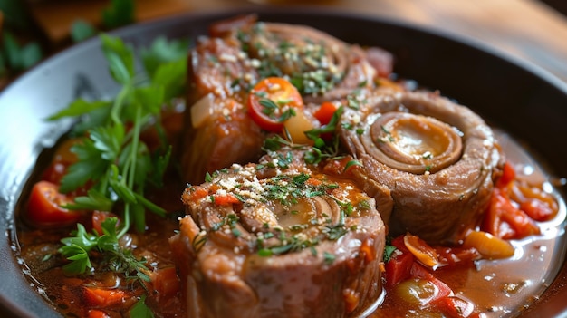 Italienische Küche Osso Buco