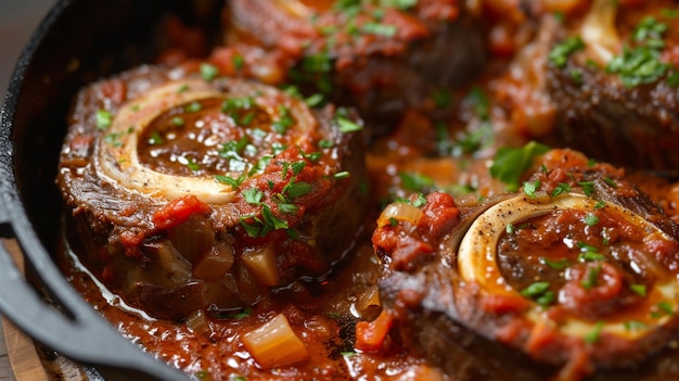 Foto italienische küche osso buco