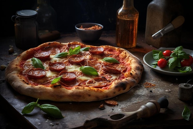 Italienische kulinarische Reise Klassische Pizza Bliss