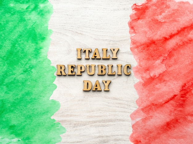 Foto italienischer nationalfeiertag. festa della repubblica italiana