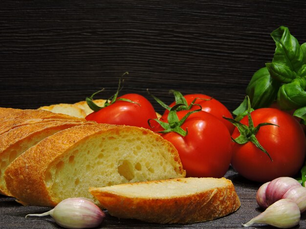 Italienisches Bruschetta-Rezept.