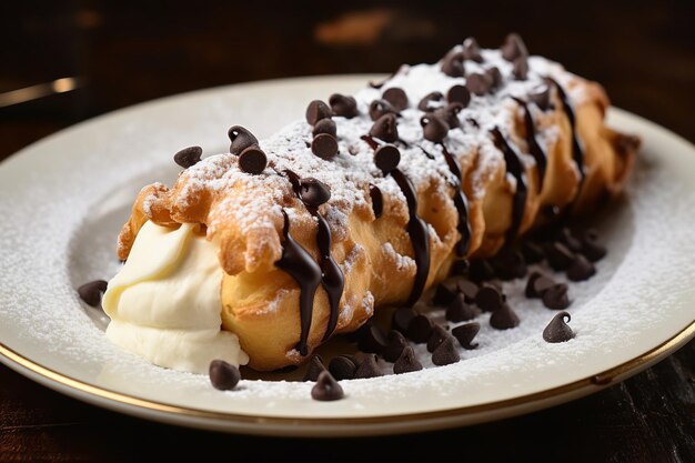 Italienisches Cannoli-Dessert