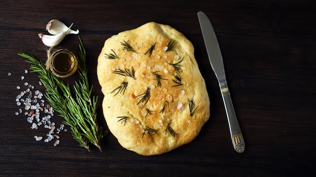 Italienisches traditionelles Brot.