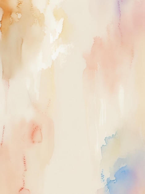 Ivory Elegance Abstract Aquarela de fundo