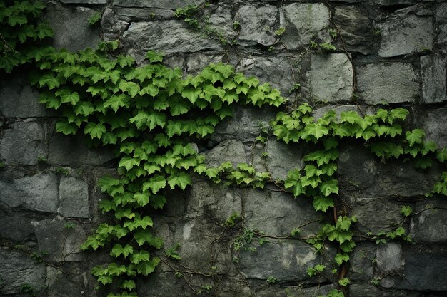 Foto ivy crescendo na parede capturado