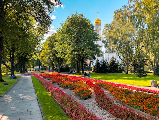 Iwan der Große Glockenturm im Sommer an einem sonnigen Tag