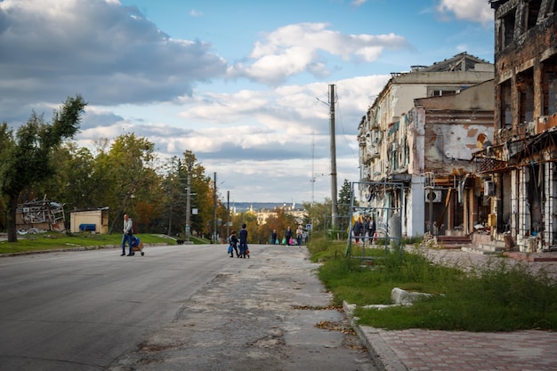 Izium Kharkiv região Ucrânia 09222022