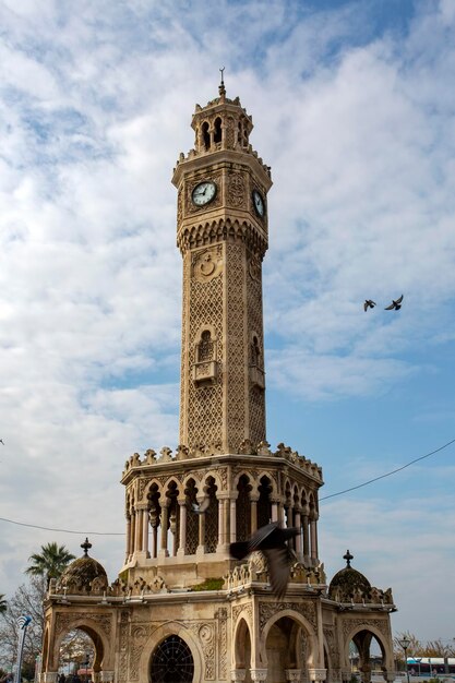 Izmir/Türkei, 20. Dezember 2018, Izmir Old Clock Tower, Konak Square