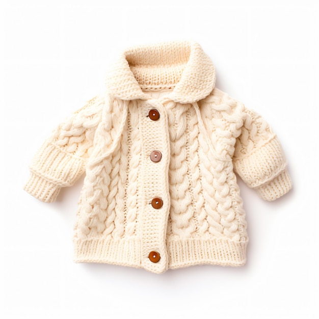 Jacke aus Strickwaren für Babys